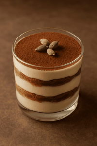 Receita de Tiramisu de Café com Cardamomo